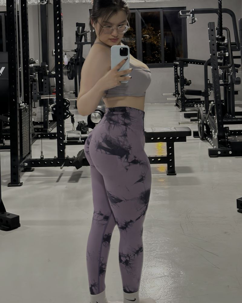 Coach Bích Thủy tại phòng gym